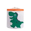 Cartoon Animal Printing Drawstring Storage Bins Barnleksaker Förvaring Korgar Tvättbara Buckets Tvättväska Dirty Clothing Organizer C5792