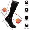 Thermal Cotton Heated Socks Sports Ski Socks Winter Foot Warmer Electric Warm Up Sock Battery Power for Men Women High Quality222G