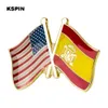 U.S.A Indie Flaga Lapel Pin Flag Badge Lapel Pins Odznaki Broszka XY0295