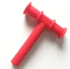 T-vorm Kauwbuis Zintuiglijk Speelgoed Taaie Bijtring Buis voor Kinderen Kinderen Autisme ADHD Speciale Behoeften Rode Kleur