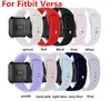 Siliconen smartwatch polsband armband voor fitbit versa riem reverse horloge gesp vervangen voor fitbit versa slim horloge