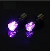 LED Light Ear Studs Shinning Fashion Kolczyki Prezent biżuterii dla kobiet damskie prezenty 20psc Lot E88306M