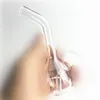 Nyaste 10mm 14mm Kvinna Mini Glas Bong Vattenrör Pyrex Oil Rigs Tjock Recycler Oil Rig för rökning