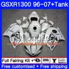 Kuip voor Suzuki Hayabusa Grijs Zilver GSX-R1300 1996 1997 1998 2007 333HM.198 GSXR 1300 GSXR1300 96 97 98 99 00 01 02 03 04 05 06 07 Kit