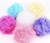 Éponge de bain et douche multicolore 8g/15g/20g/30g, Pouf Loofahs, brosse en maille de Nylon, boule de douche, éponge de bain et de douche en maille, 270 pièces