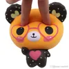 اسفنجي لعب squishies الأرنب النمر البومة الباندا الأناناس الدب كعكة حورية البحر ارتفاع بطيء الضغط لطيف الهاتف الخليوي حزام هدية للطفل ل