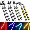 1 Pair 17 cm LED COB Gündüz Koşu Işık Su Geçirmez Ultra-ince Harici LED Araba Styling Araba Işık Kaynağı Park Sis Bar Lambası HHAA58