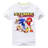 Los niños de dibujos animados 3d Sonic Game Print Camisetas Disfraz Chicos T Shirt Girls Summer T-shirt Ropa Niños Tee Tops Ropa J190427