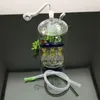 Bongs bong da tubo del tubo dei tubi di olio tubo di olio tubo d'acqua tubo di vetro piattaforma per olio fumatori