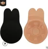 Bunny Ears Skin / Black Lift Breast Invisible Viscosidad de silicona Etiqueta para levantar el pecho Breast Pad Cuidado de los senos Tratamiento HA141