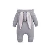 Barn designer kl￤der sp￤dbarn kl￤der overall v￥r h￶st baby rompers kanin flickor pojkar jumpsuit barn kostym outfit