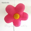 Large Inflatable Plant Flower Tree 1.5m Diameter Flower With Led Lights For Night Club And Party Decoration