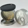 Other Electronics 3.5g 100ml Empty Bottle self-seal press tin can no need machine Presstin Loop Top with ring pull cover for packing box 73*23mm