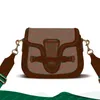 حقيبة مصمم أكياس الكتف حمل حقائب اليد الجلدية محافظ حقائب اليد مع حقيبة غبار مربع كبيرة/صغيرة