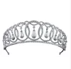 Sets Prinzessin Königin Diana Krone Tiara Hochzeit Braut Stirnband Schmuck Haarzubehör Zirkon Kopfschmuck Süßwasserperlen Kopfschmuck Ornam