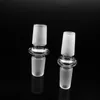 Accessori per fumatori Adattatore in vetro Giunti maschio femmina 10mm 14mm 18mm per bong ad acqua