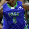 مخصص فلوريدا جولف كوست FGCU إيجلز كرة السلة جيرسي NCAA كلية كاليب كاتو وارين زاك سكوت مياه الأمطار غالياردي هاردي جودوين تاكر