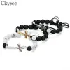 Ckysee Macrame intrecciato a mano BCK VE Stone Bracciale Bracciale Bracciale Bracciale per donne e Men18160021