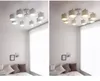 Líderes de teto LED para sala de estar E27 candelabro iluminação com lumbshades lâmpadas modernas lâmpadas de cozinha