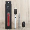 380mAh 예열 Vv 배터리 가변 전압 바닥 evod 트위스트 USB 충전기 510 두꺼운 오일 dank vapes carts에 대 한 vape 펜 batteires