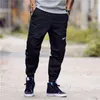 Neue Ankunft Mode Herren Camouflage Jogging Hosen Zipper Overalls Strahl Fuß Hosen Unregelmäßige Hosen Hip Hop Herren Hosen 28-40