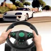 Racing Game Рулевое колесо для Xbox 360 PS2 для PS3 Компьютер USB Автомобиль Руководство рулевого колеса 180 градусов Вибрация с педалями