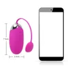 Trådlös Remote Vagina Ball App Bluetooth Control Silikon Multispeed Vibrator Sexleksaker för kvinnor USB Uppladdningsbar Vuxen Produkt Y200616