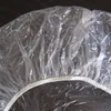 100pcs/lot Disposable Shower Caps Hat Clear Spa Hair Salon Hotel One-Off Bathing Elastic Bathroom Products Bath Caps