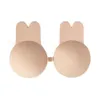 Dames Silicone Bra Push Up BH Strapless Backless Self-Adhesive Gel Cover Konijnen Oor Onzichtbare BRAS NIPPLE COVER BORST PAD RRA1846