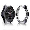 Funda protectora con marco resistente a arañazos de TPU chapado de 42mm y 46mm para Samsung Gear S3 Classic S4 Galaxy Watch