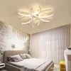 Nowoczesne oświetlenie sufitowe LED Wave Aluminium White Powierzchniowe Luster AVIZE Oświetlenie 110V-220V do salonu sypialni