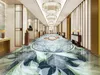 Benutzerdefinierte 3D-Boden-Wolken selbstklebende Tapete Wohnzimmer Schlafzimmer wasserdichte Tapete für Badezimmer Vinyl-Bodenbelag Wandpapier