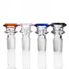 14mm 18mm Bol en verre Joint mâle Accessoires pour fumer Dab Outils Bongs Bol à tabac Dab Rigs