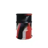 Conteneur de baril de tambour d'huile antiadhésif 26ml, conteneur de stockage de Dab en Silicone, pot à vis, 20 pièces, couleur mixte 2134070