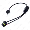 LEEWA 2pcs упрощенный H4 / 9003 / HB2 Привет / Lo Bi-Xenon HID лампы Реле жгут проводов контроллера # 4514