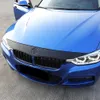 Auto Car AccessoriesカーボンファイバーパターンエンジントップPVCステッカープロテクターカバーBMW 3シリーズF30 20112019562718481624のDIY装飾