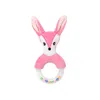 Baby Hand Rattle Newborn Hand Grip Rattle 0-1 Year Old Soothing Ring Kids Puzzle Soft Educational Plush Toy