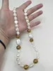 Hand knotted noble 48-50cm 10-11mm white baroque pearl vintage accessories necklace fashion jewelry