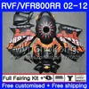 Körper für HONDA Matte Repsol Interceptor VFR800RR 02 03 04 05 06 07 258HM.23 VFR 800R 800RR VFR800 RR 2002 2003 2004 2005 2006 2007 Verkleidung