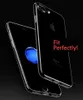 Clear Silicon Soft TPU casos para iPhone 7 7PLUS 8PLUS X XSMAX XR 12 Mini 12Pro Max Telefone Transparente