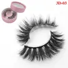 3D Mink Eyelashes Eyashes Maquiagem Falso Cílios Soft Natural Eyelash Eyelash Olhos Lash com Ferramentas de Beleza de Extensão de Pacote Caixa Redonda 50