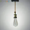 Vintage Loft Sconce Vägglampor Lampor LED E27 Edison Bulbpläterad Järn Retro Industriell Hem Lighting Bedside Wall Lamps Fixtures