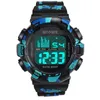 Männer Frauen Sports Uhren Mode Relogio Maskulino LED Digital Alarm Date Gummi -Armee Wasserdichte Sport Armbandwatch6450900