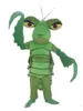 2019 Factory Outlets hot the head a green mantis mascot costume for adult to wear