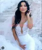 素晴らしいスパゲッティストラップレースマーメイドのウェディングドレスガーデンプラスサイズのビーチカントリーVestido de Novia Sexy Bridal Gown Bride Dress