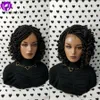 G 2020 New Lace Frontal Frontal Short Loved Braided for Black Women Lace Lace Braids Braids wig with Curly Tips Baby Hair4197503