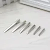 Single Prong Metall Alligator Haarspange Zubehör Silber Farbe Günstige Haarspangen Haarnadel Mädchen Haarschleife Blume Kleid Zubehör 100PCS FJ3223