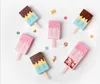 Opbergtas Originaliteit Cartoon Popsicle Shape Candy Fold Paper kwaliteit verpakking Case Ice Cream Mooie lade geschenkdoos