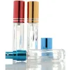 3 ml leere Transluzenz Glas Sprühflasche Make-up Parfüm Zerstäuber nachfüllbare Flaschen Glasflasche schnelle Lieferung