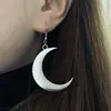 Gothique rétro Punk lune boucle d'oreille pour femmes fille bijoux Fine déclaration boucles d'oreilles jolie cadeau décoration